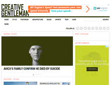Tablet Screenshot of creativegentleman.com